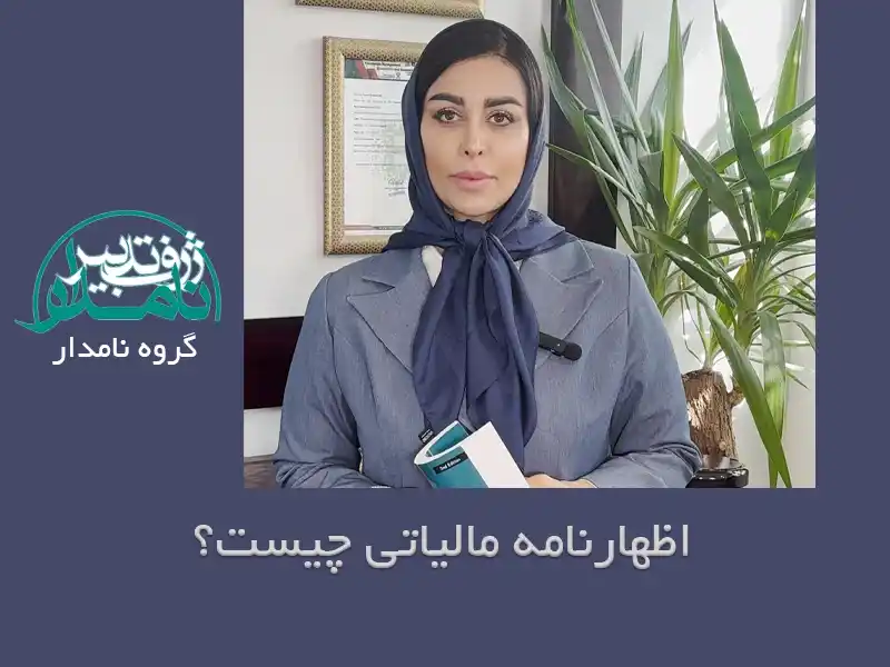 اظهارنامه مالیاتی چیست